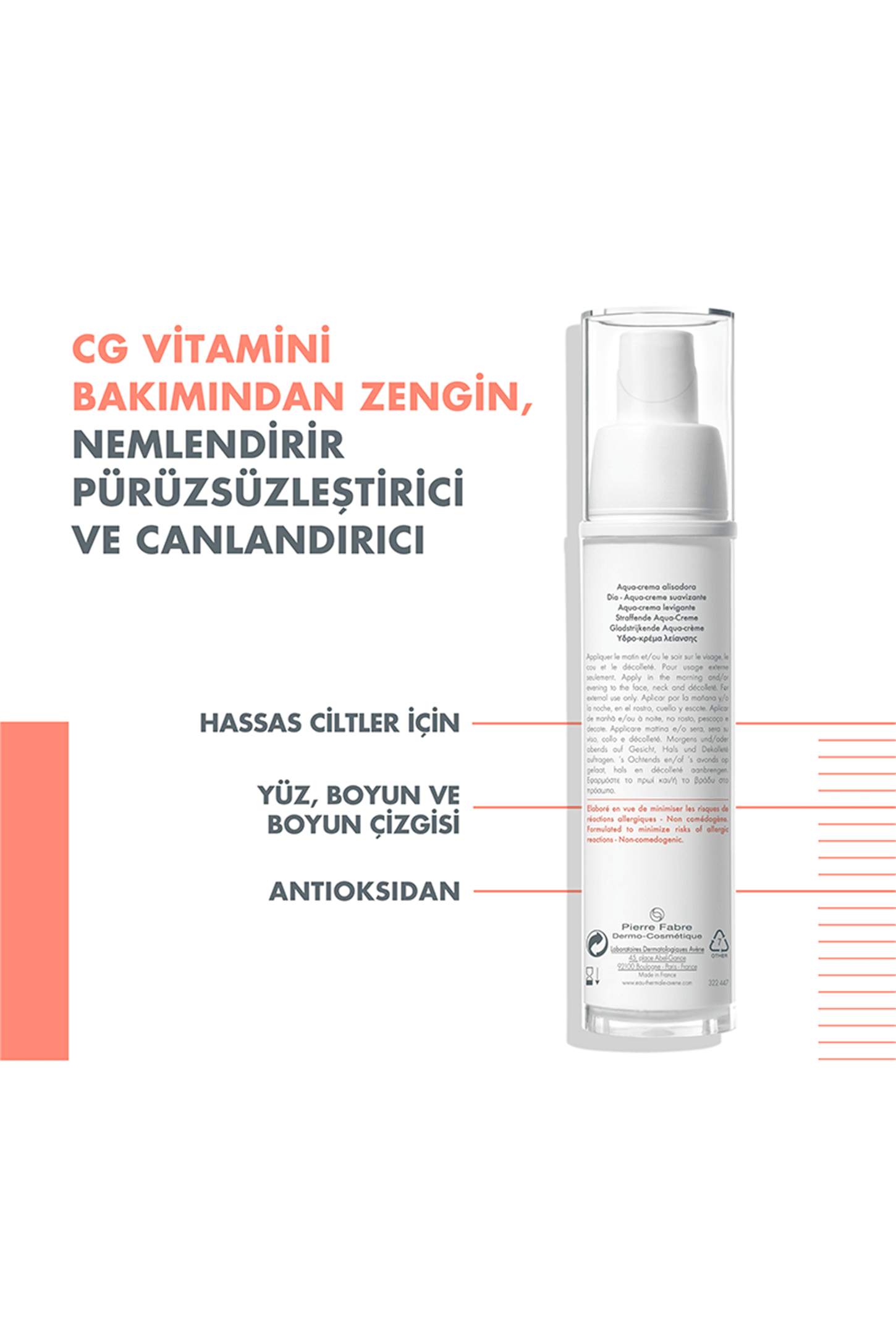 Avene A-Oxitive Yaşlanma Karşıtı Gündüz Bakım Kremi 30 ml