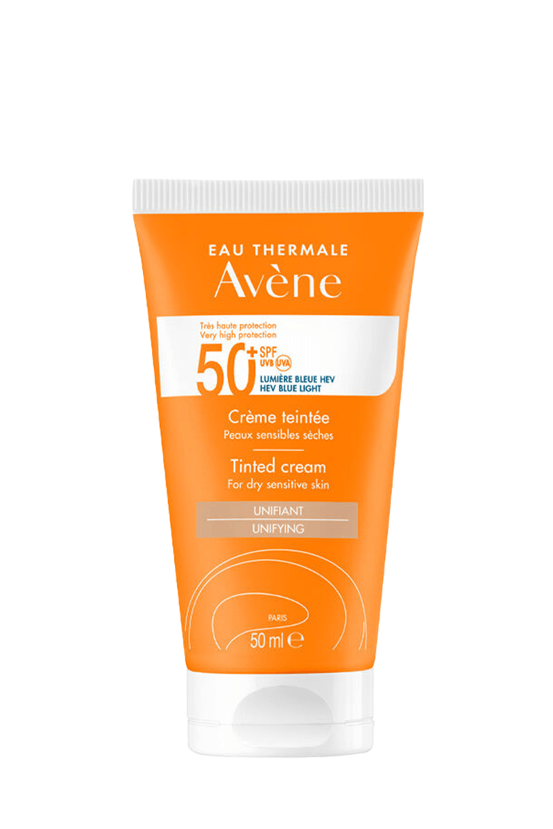 Avene Solaire SPF 50+ Kuru Ciltler İçin Renkli Güneş Kremi 50 ml