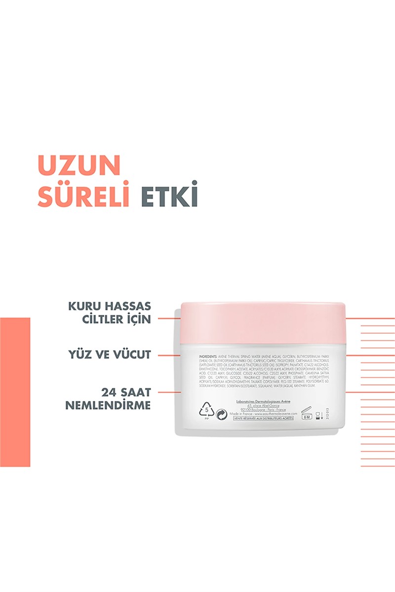 Avene Body Nemlendirici Vücut Balsamı 250 ml