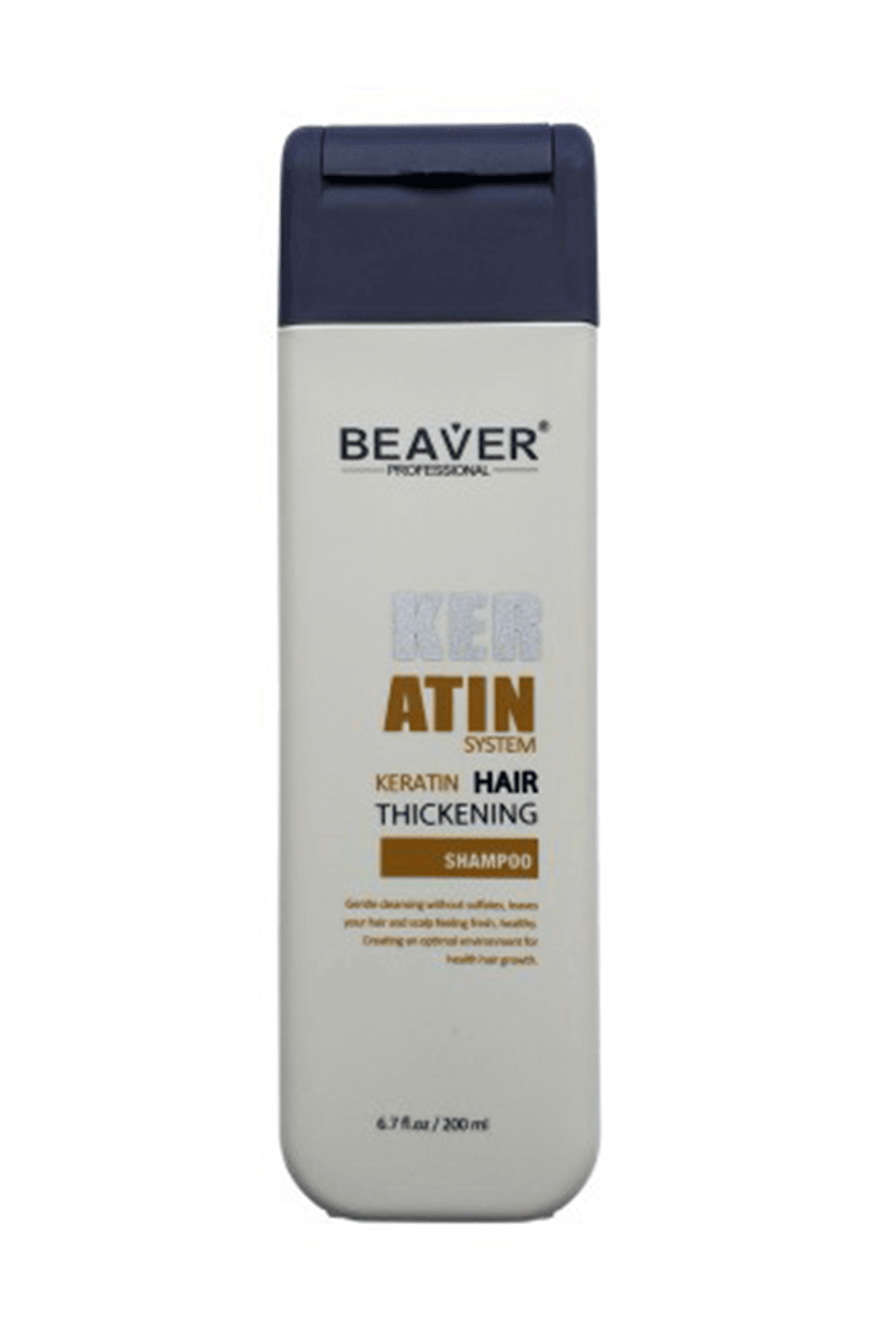 Beaver Keratin Hair Thickening Shampoo 200 ml