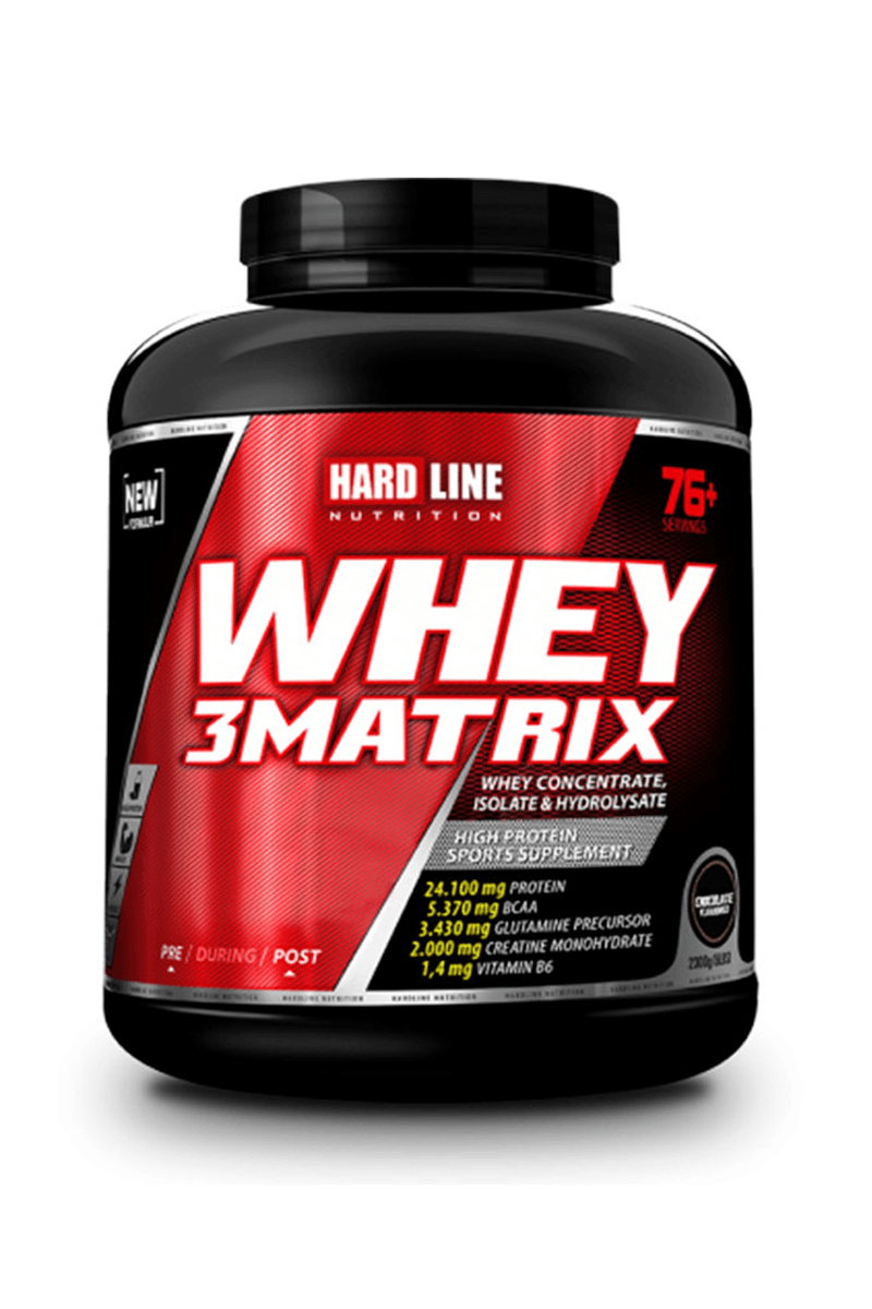 Hardline Whey 3MATRIX Doğal Tarçınlı Sahlep 2300 gr