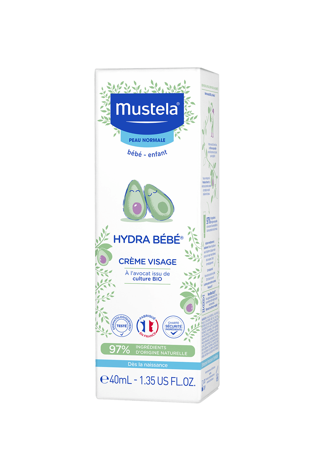 Mustela Hydra Bebe Günlük Kullanıma Uygun Yüz Kremi 40 ml