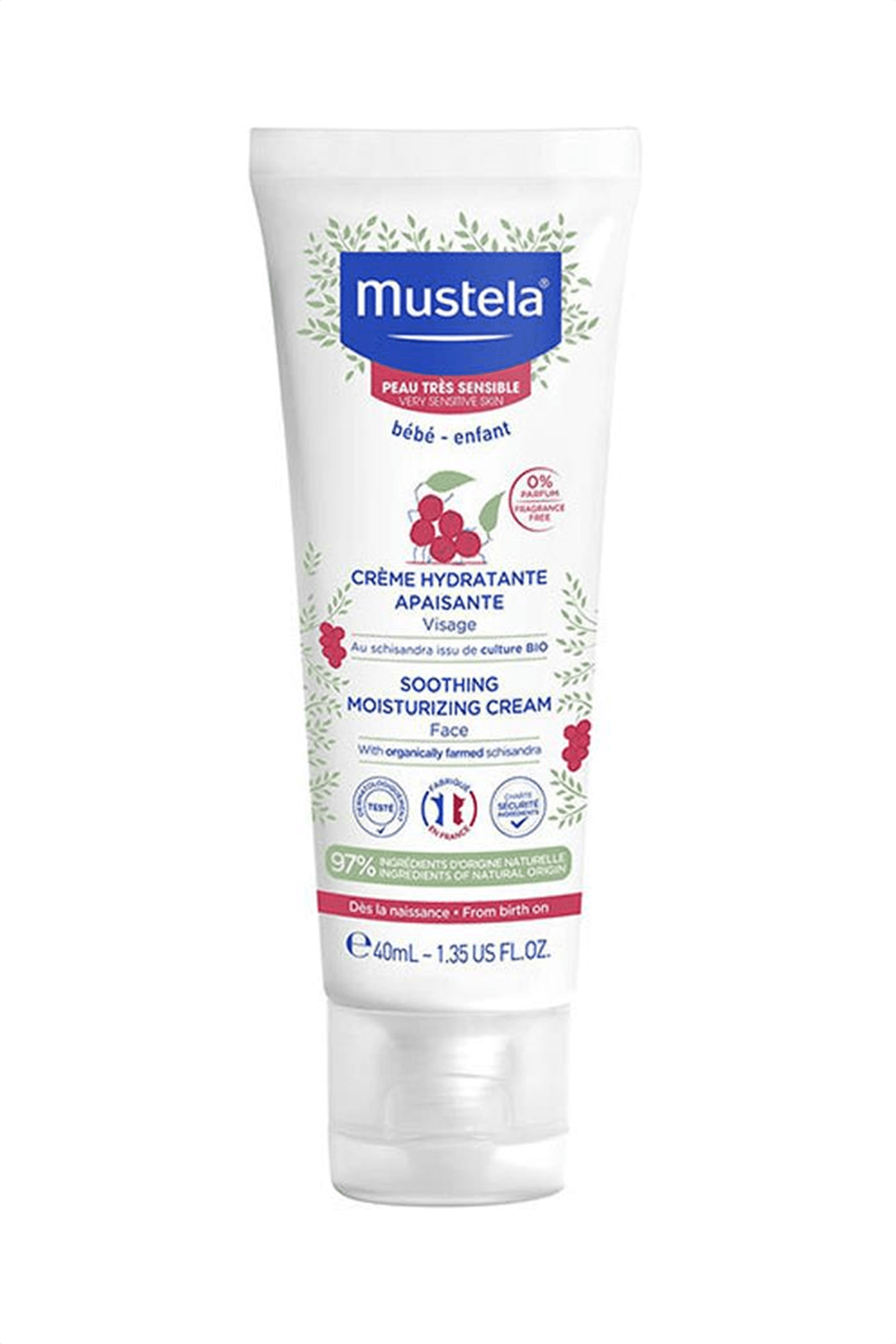 Mustela Soothing Moisturizing Cream 40ml