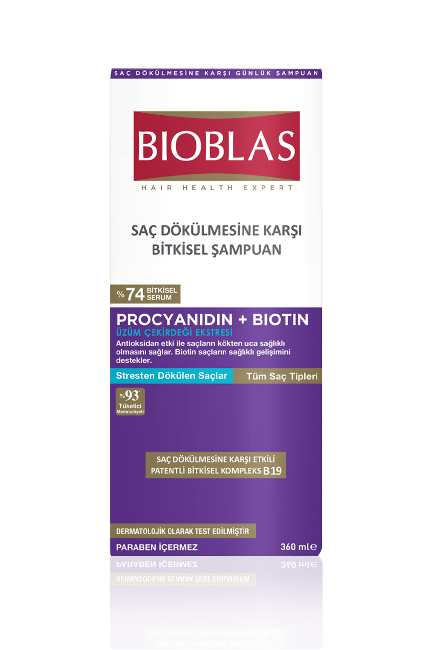 Bioblas Saç Dökülmesi Anti Stress Şampuan 360 ml