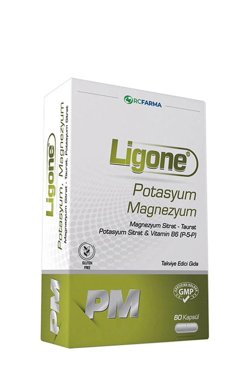 Ligone Potasyum Magnezyum 60 Kapsül