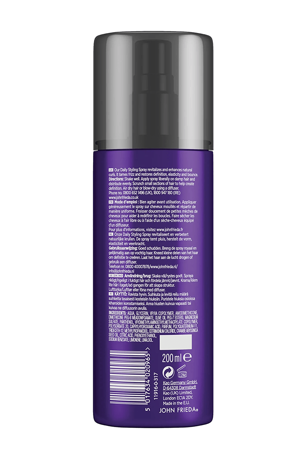 John Frieda Frizz Ease Bukle Belirginleştirici Sprey 200ml