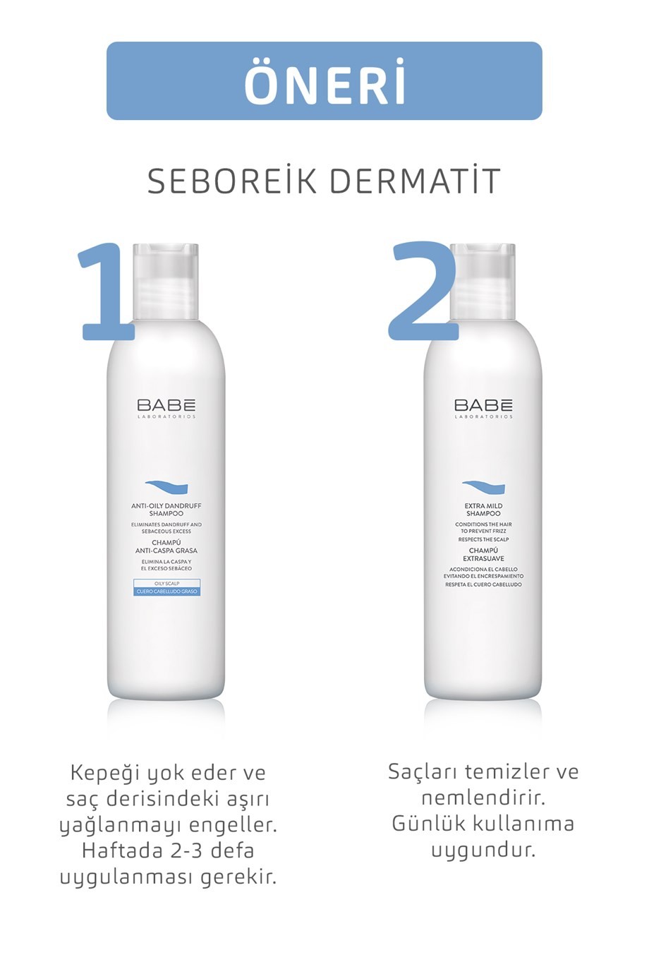 BABE Seboreik Kepek Şampuanı pH 5.0 - 250ml