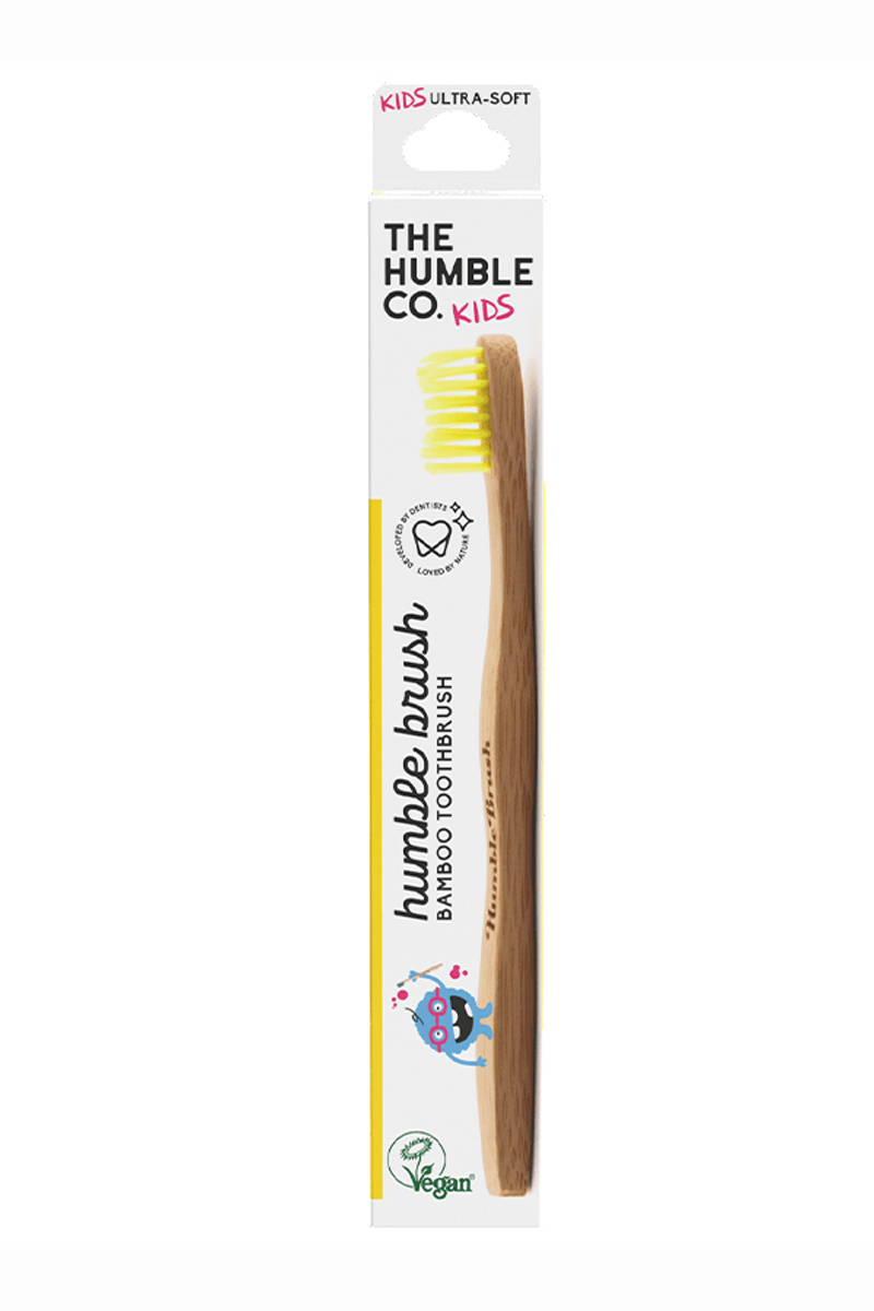 Humble Brush Kids Yellow - Ultra Soft (Sari)