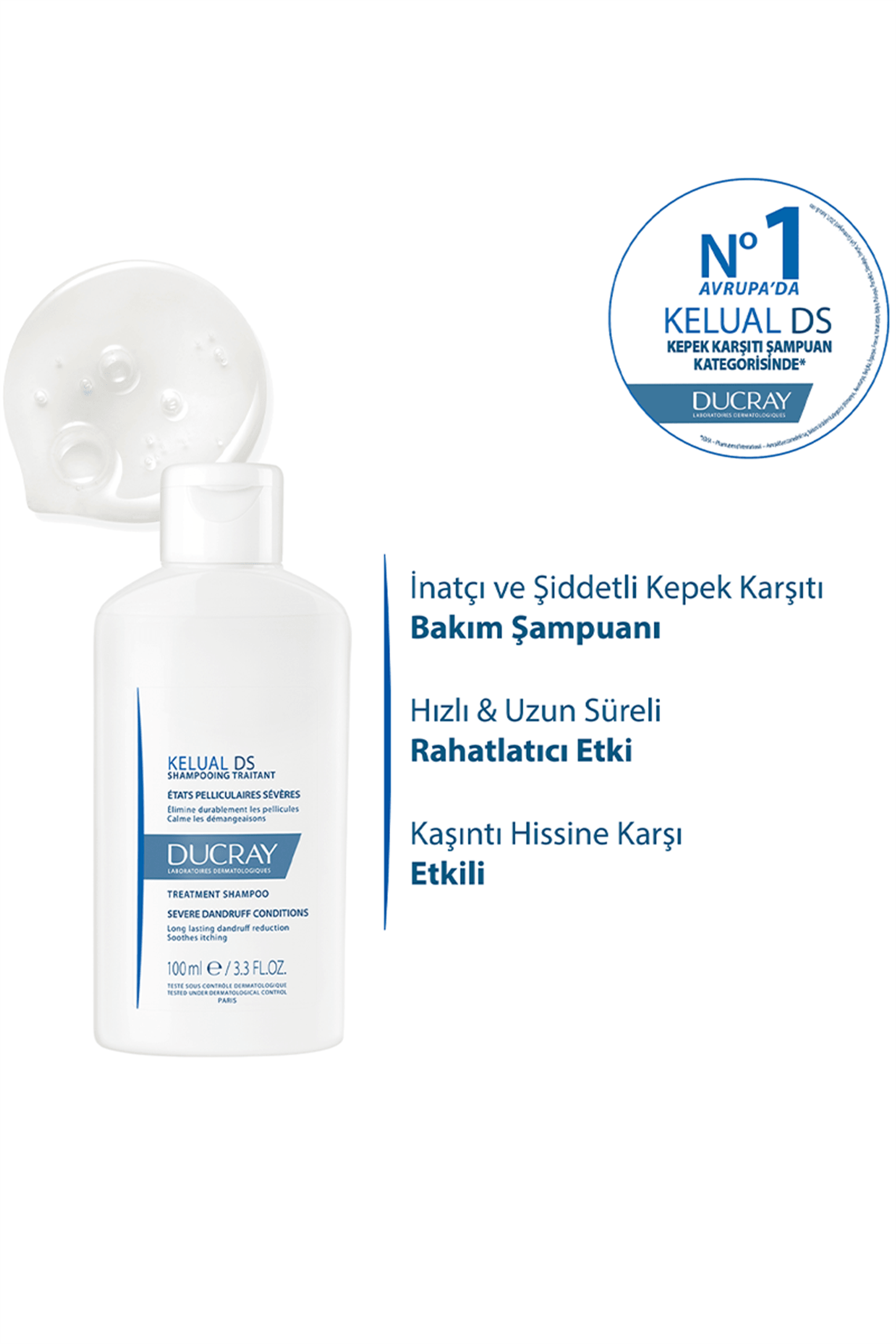 Ducray Kelual DS Şampuan 100 ml