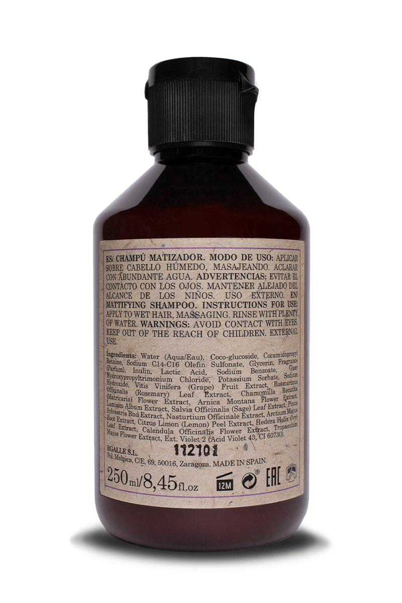 Original Botanic Sarı Saçlar İçin Vegan Mor Şampuan Kadın 250 ml