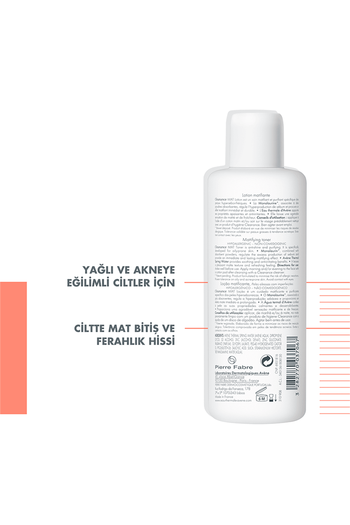 Avene Cleanance MAT Matlaştırıcı Losyon 200 ml