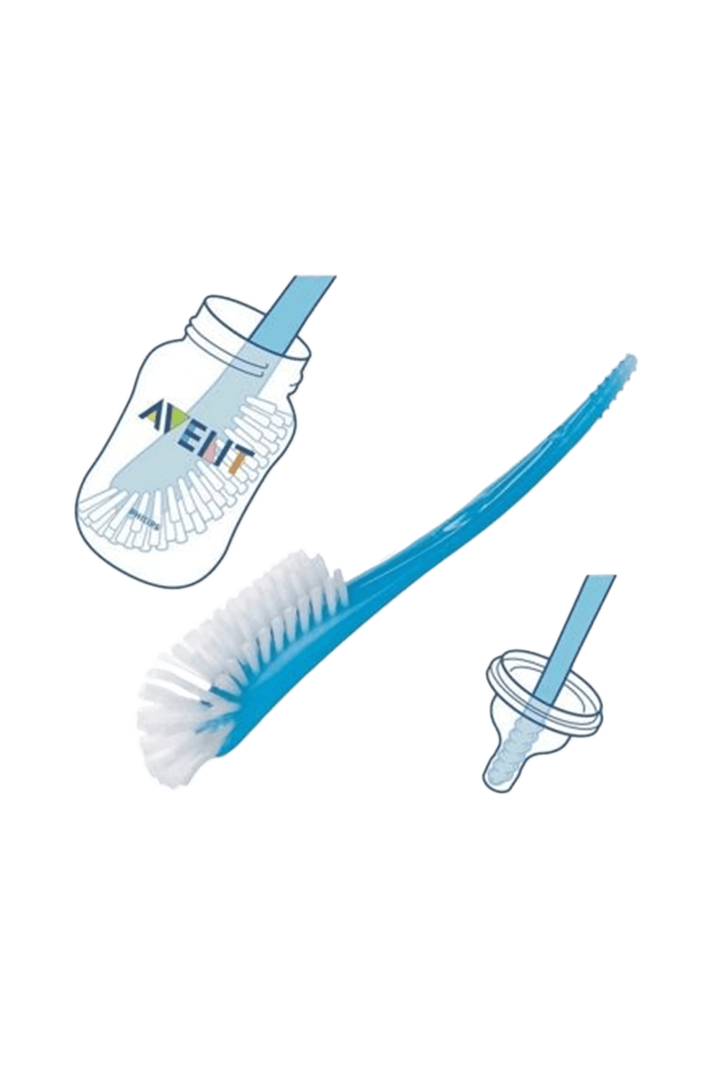 Philips Avent SCF 145/06 Biberon ve emzik fırçası