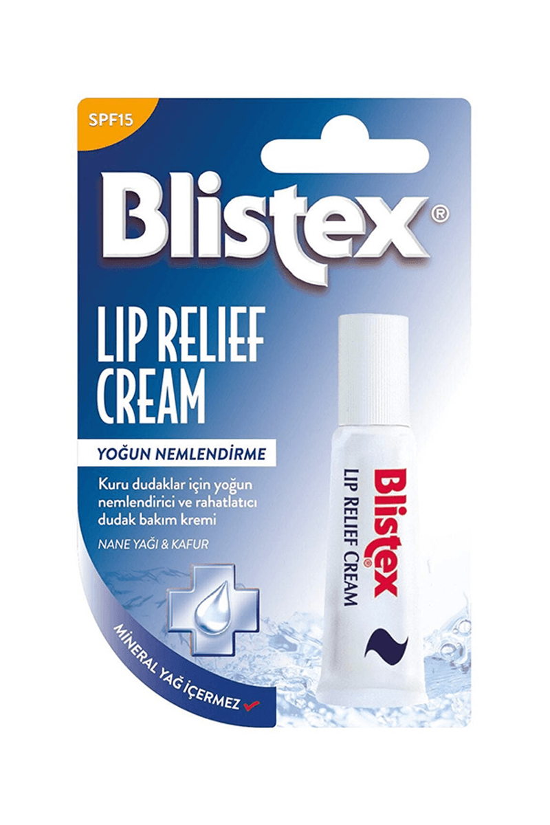 Blistex Lip Relief Cream Spf15 6ml