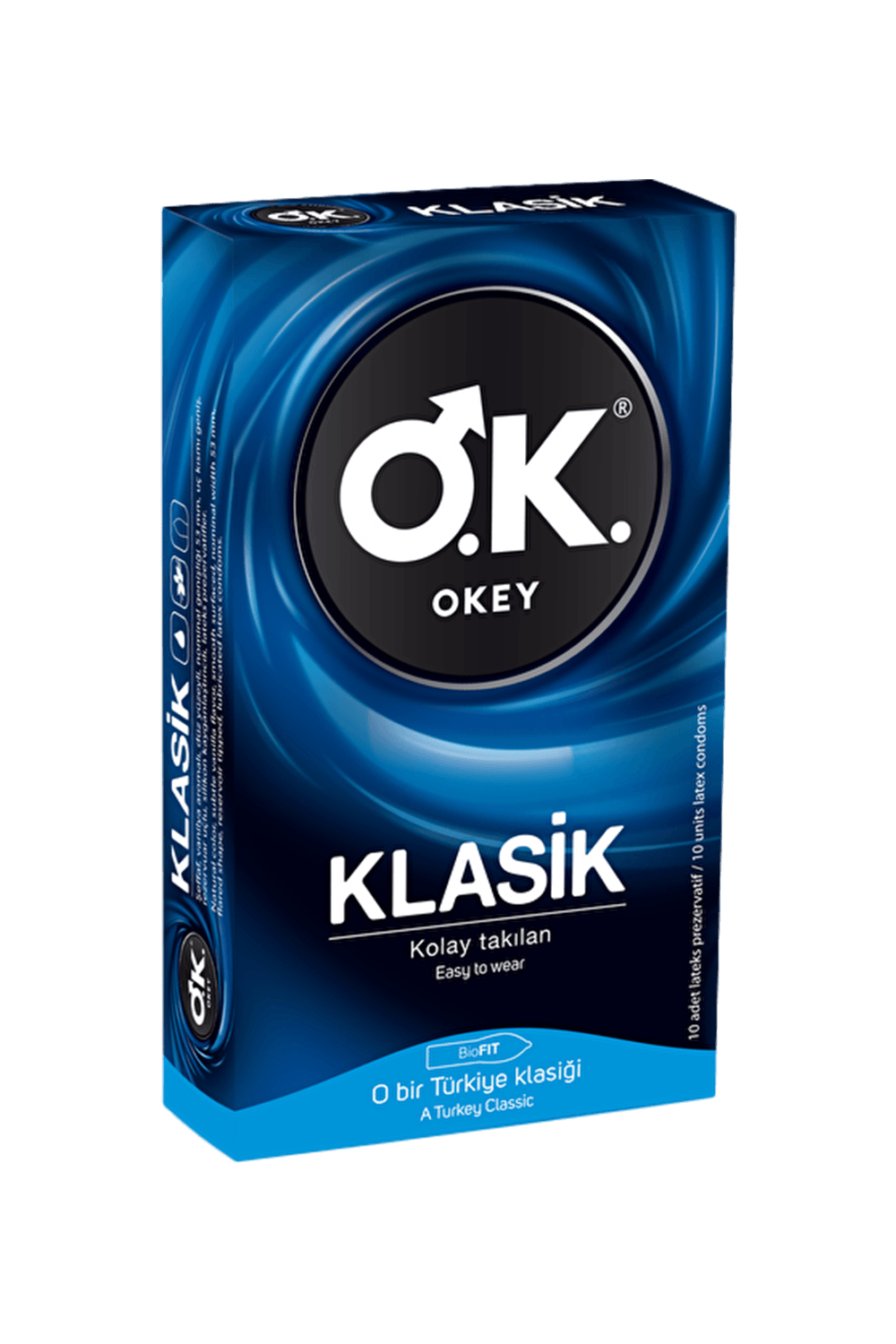Okey Klasik Prezervatif 10'lu