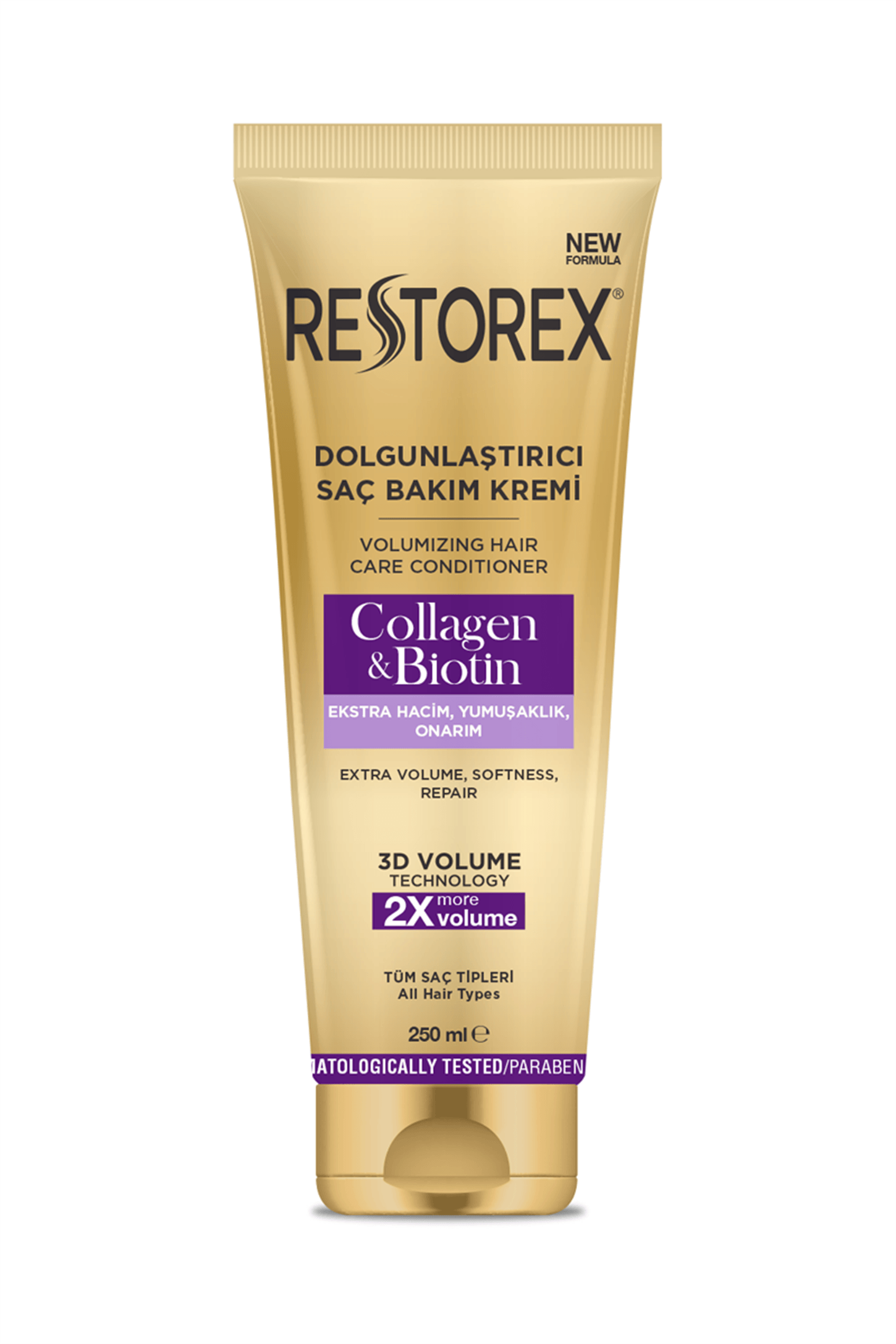 Restorex Collagen Biotin Dolgunlaştırıcı Saç Bakım Kremi 250 ml