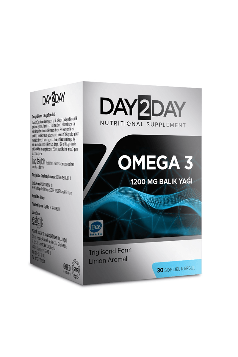 Day2Day Omega 3 1200mg 30 Kapsül