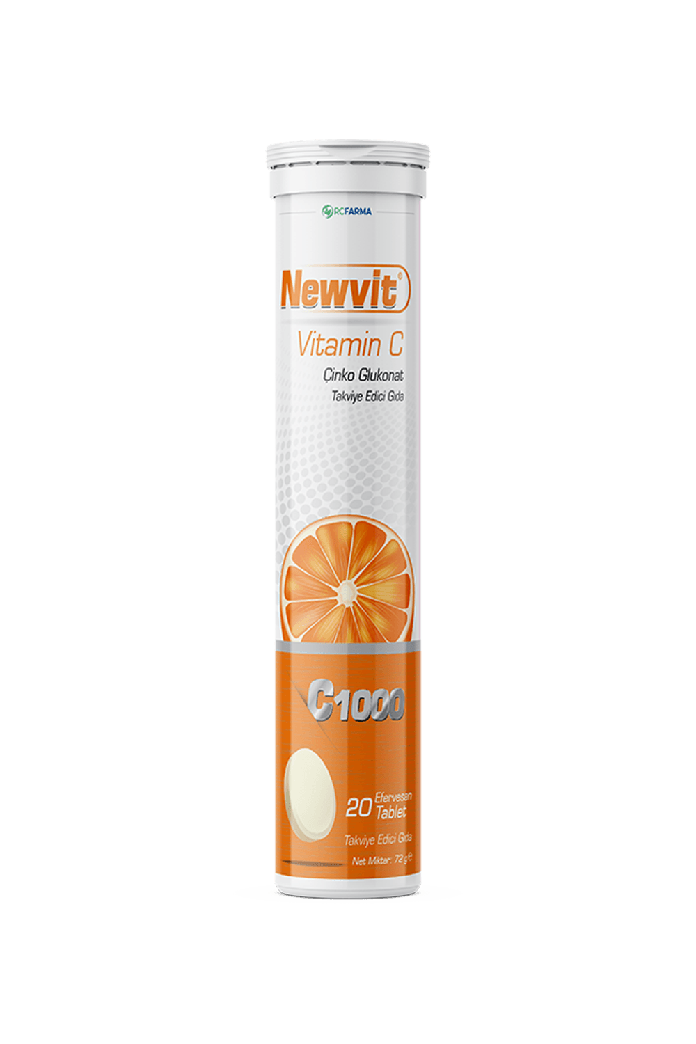 Newvit Vitamin C Efervesan 20 Tablet