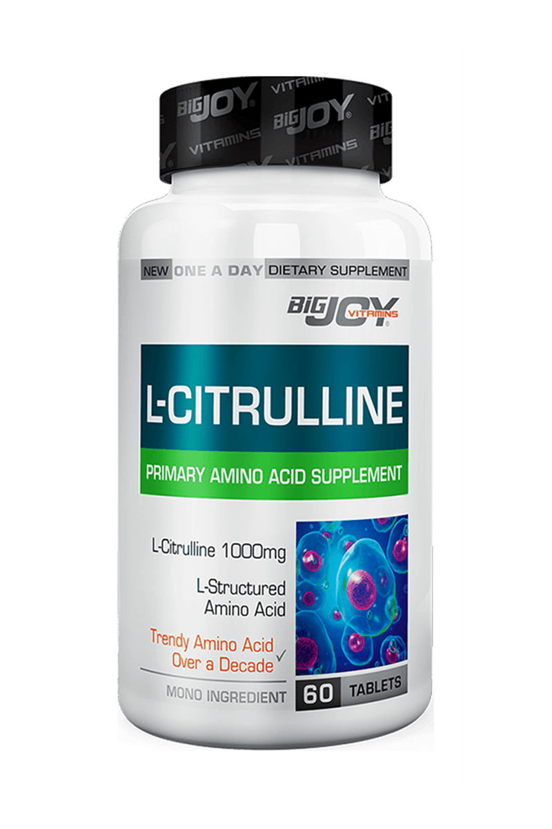 BigJoy Vitamins L-Citrulline 1000Mg 60 Tablets