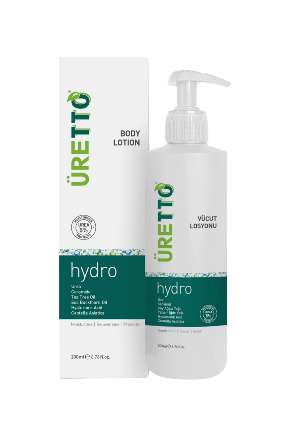 TTO Üretto Hydro Vücut Losyonu 200 ml