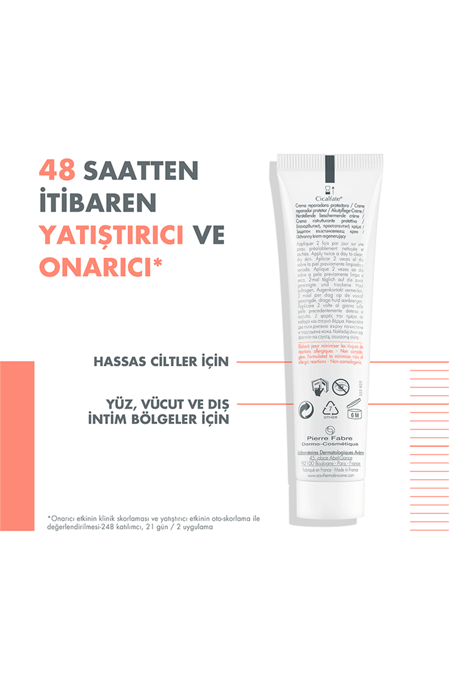 Avene Cicalfate Bariyer Onarici Krem 40 ml