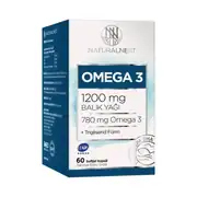 NaturalNest Omega 3 1200 mg 60 Kapsül