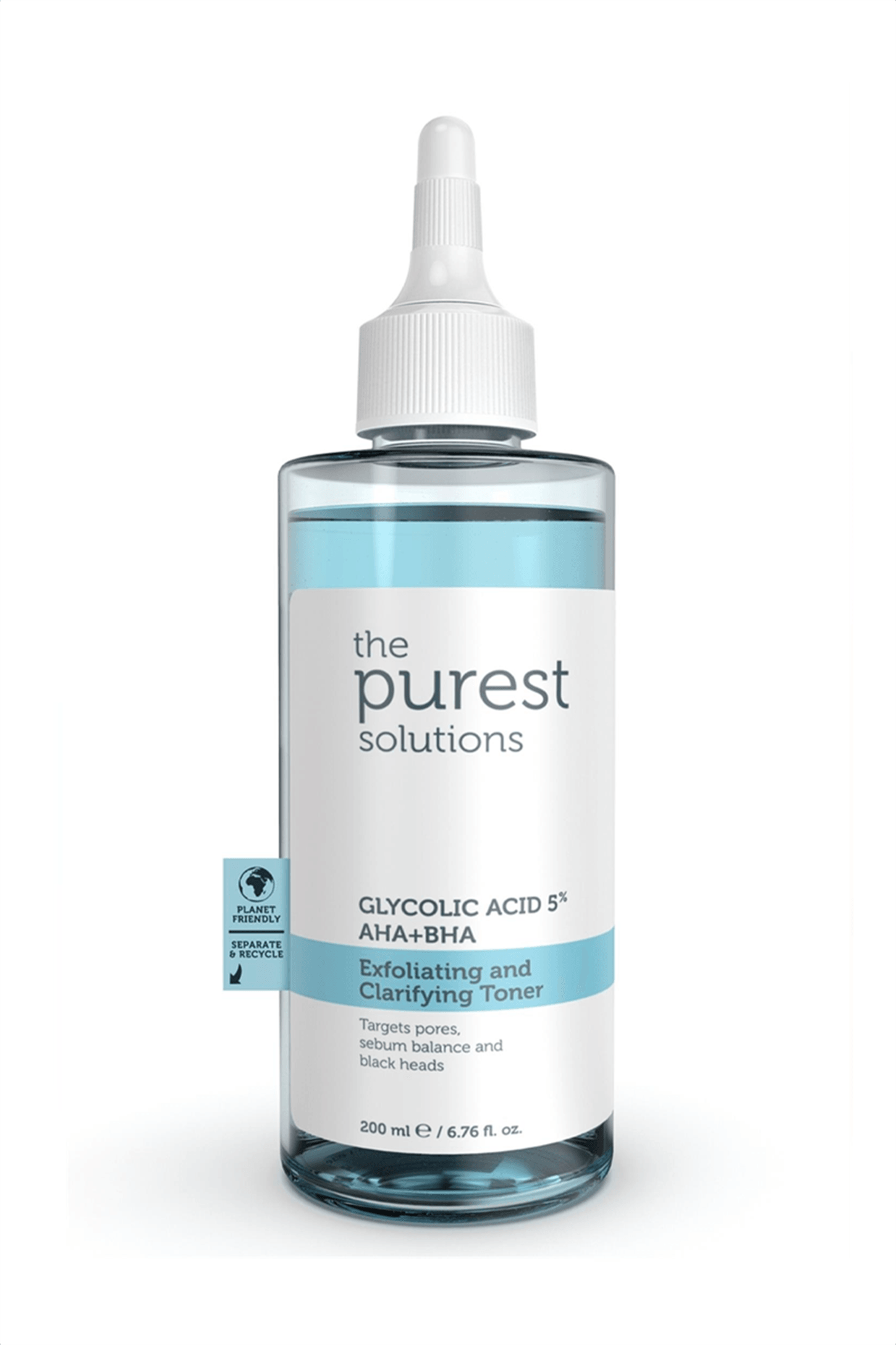 The Purest Solutions Exfoliating and Clarifying Toner Glycolic Acid %5 AHA+BHA