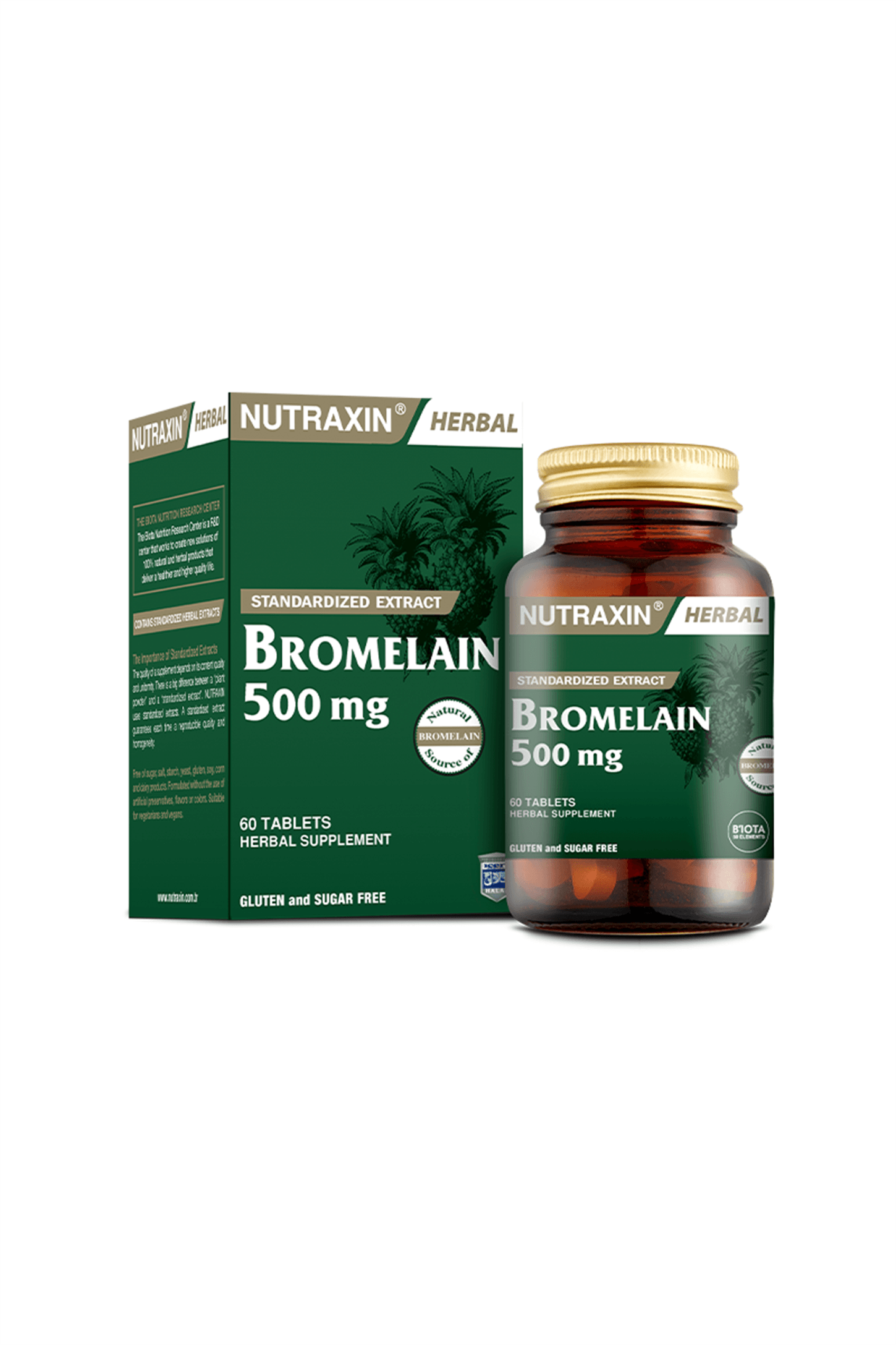 Nutraxin Bromelain 60 Tablet