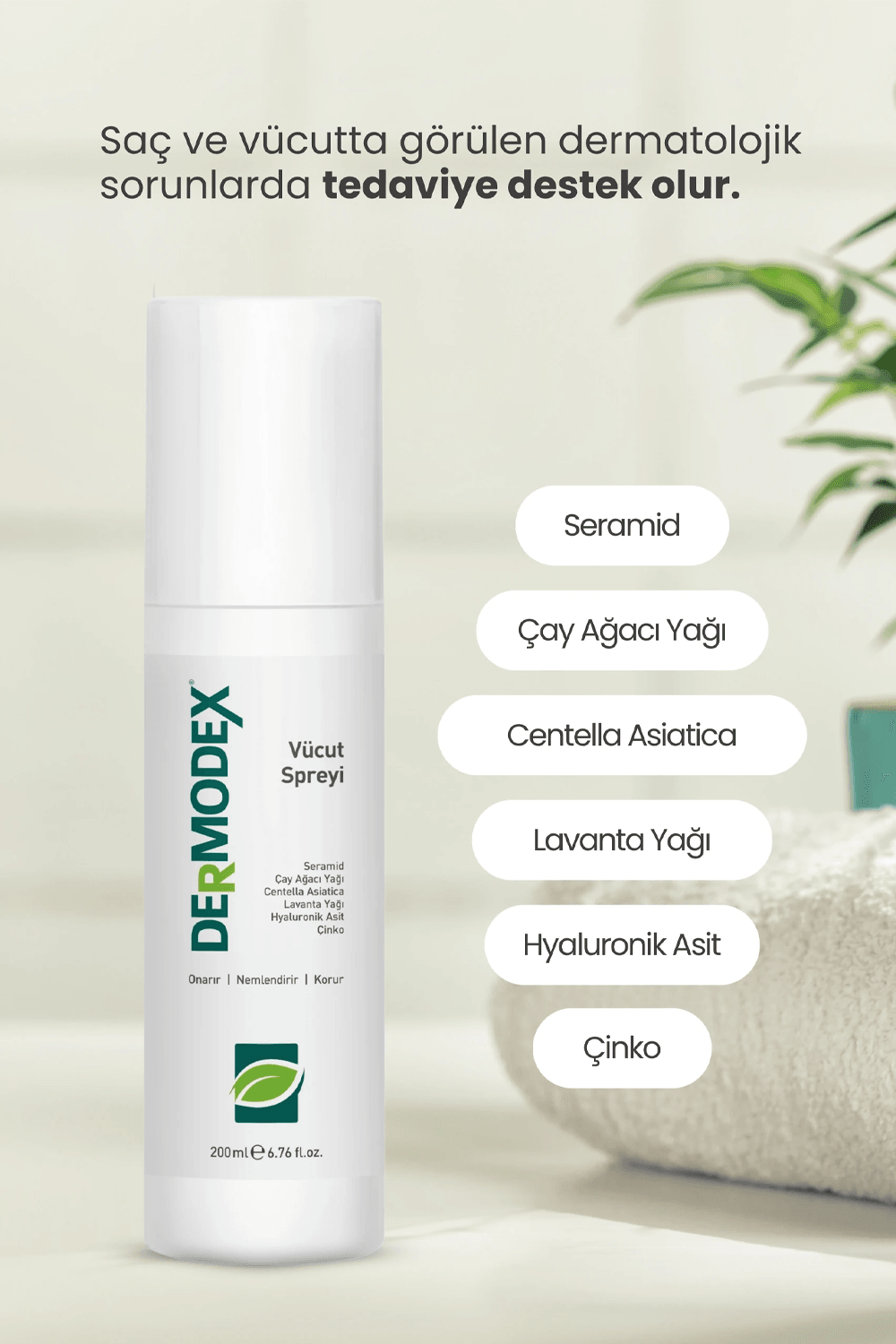 TTO Dermodex Vücut Spreyi 200 ml