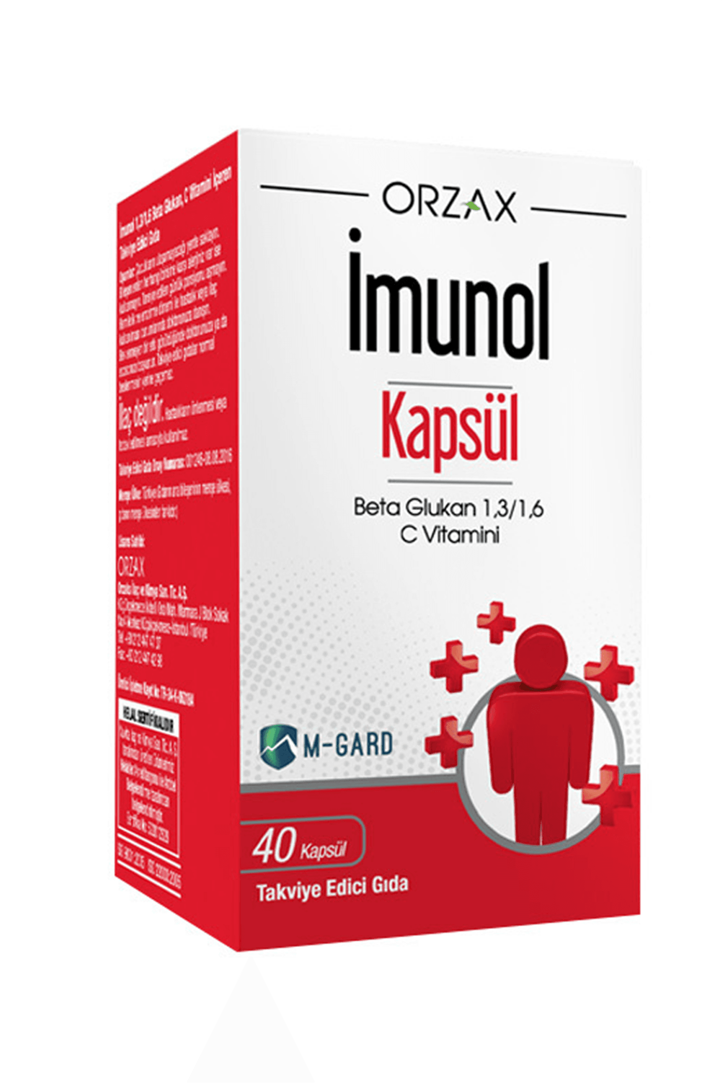 Orzax İmunol 40 Kapsül