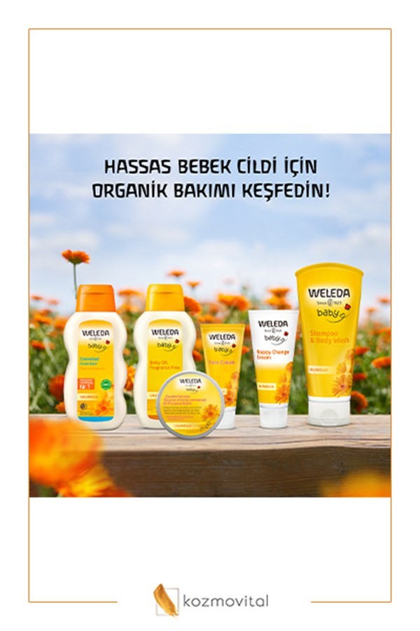 Weleda Calendula Bebek Balsamı 25 gr