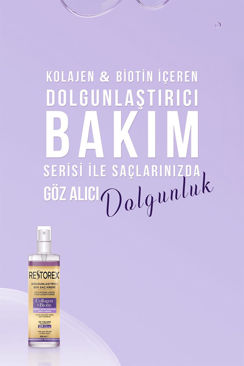 Restorex Collagen Biotin Dolgunlaştırıcı Sıvı Saç Kremi 200 ml