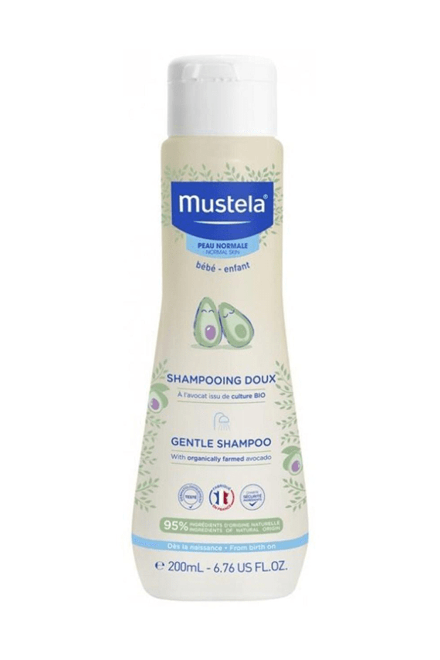 Mustela Baby Gentle Shampoo - Bebek ve Çocuklar İçin Şampuanı 200ml