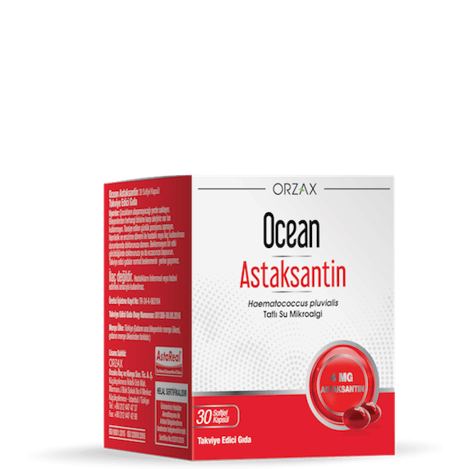 Ocean Astaksantin 30 Kapsül