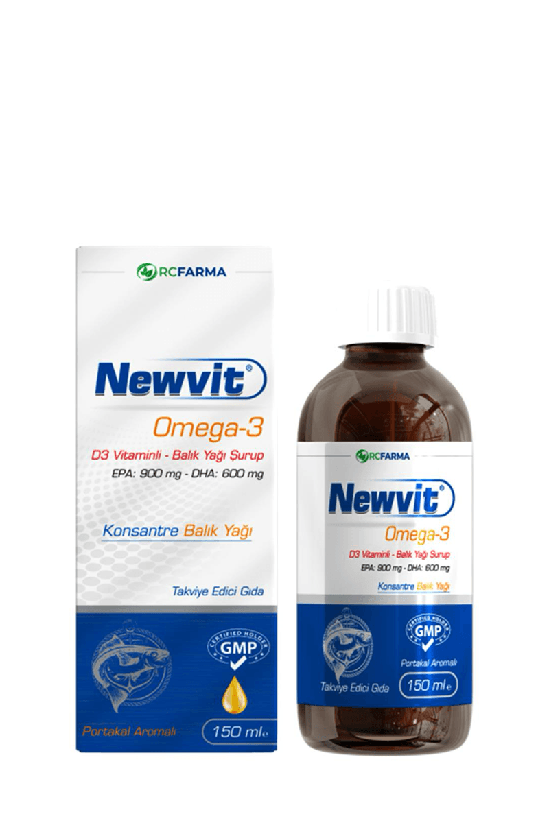 Newvit Omega 3 Şurup 150 ml