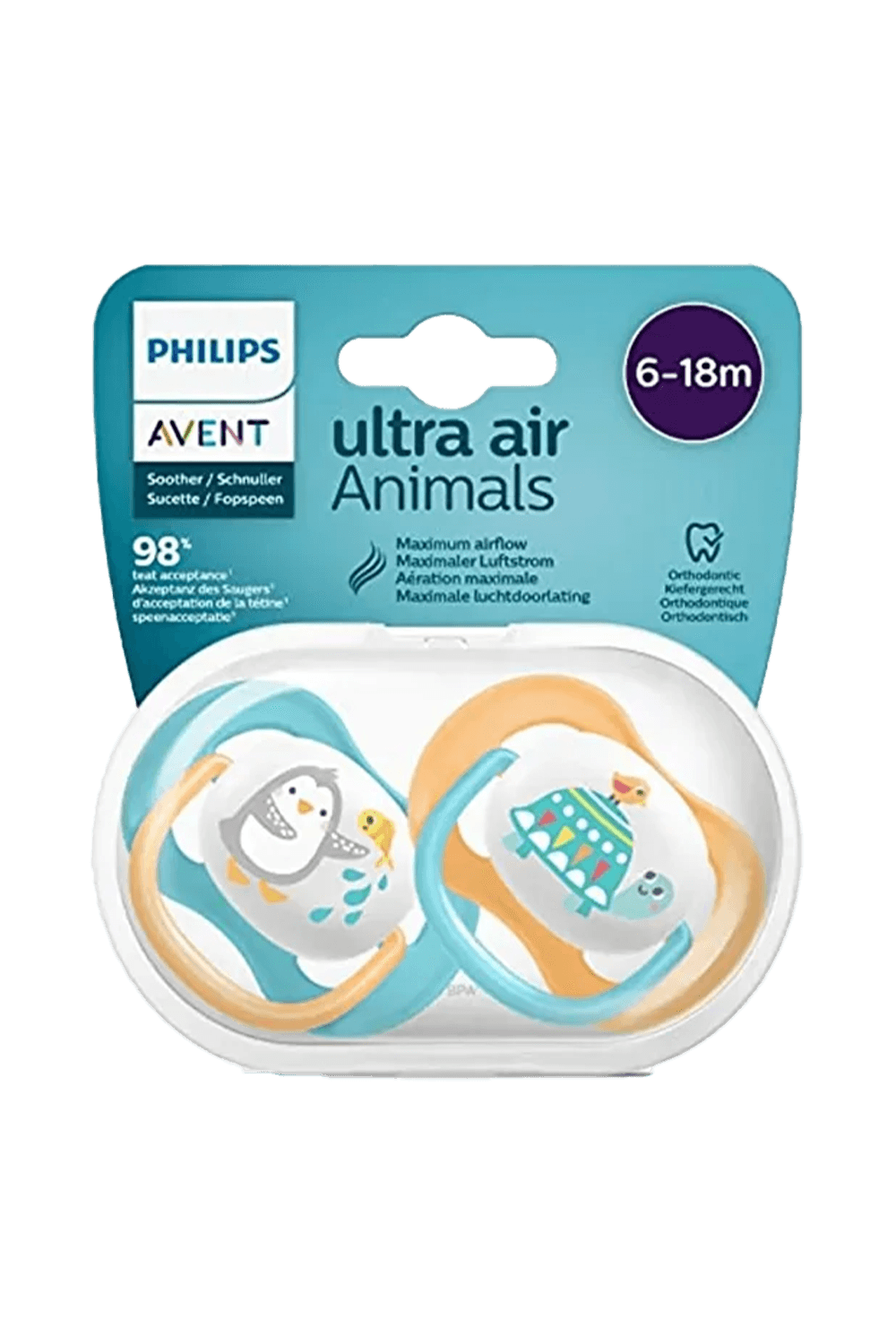 Philips Avent SCF080/07 Ultra Air Emzik 6-18 Ay Erkek