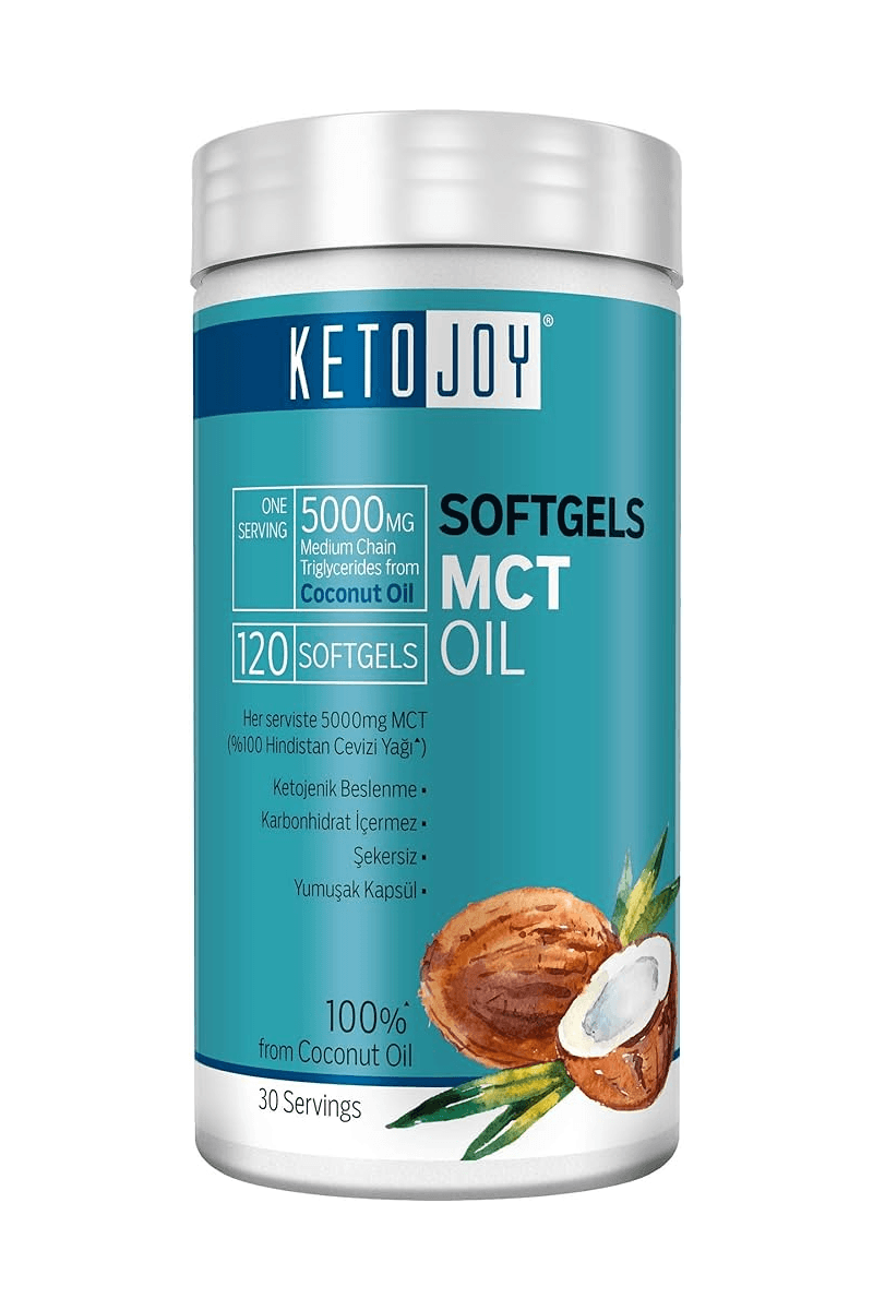 Ketojoy Mct Oil 120 Softgels