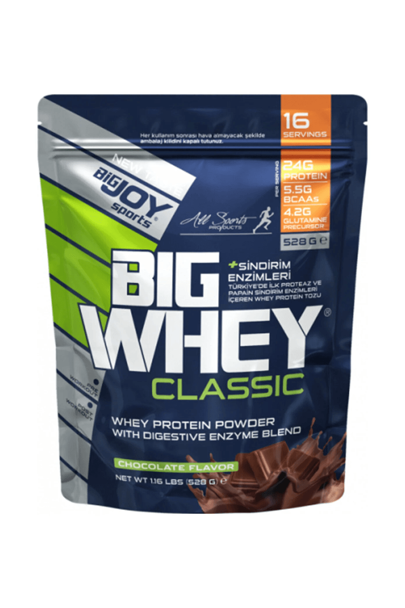 Bigjoy Sports-Bigwhey Classic Çikolata Doypack 528g