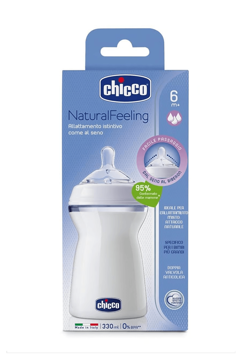 Chicco NaturalFeeling Biberon 6 Ay+ 330 ML