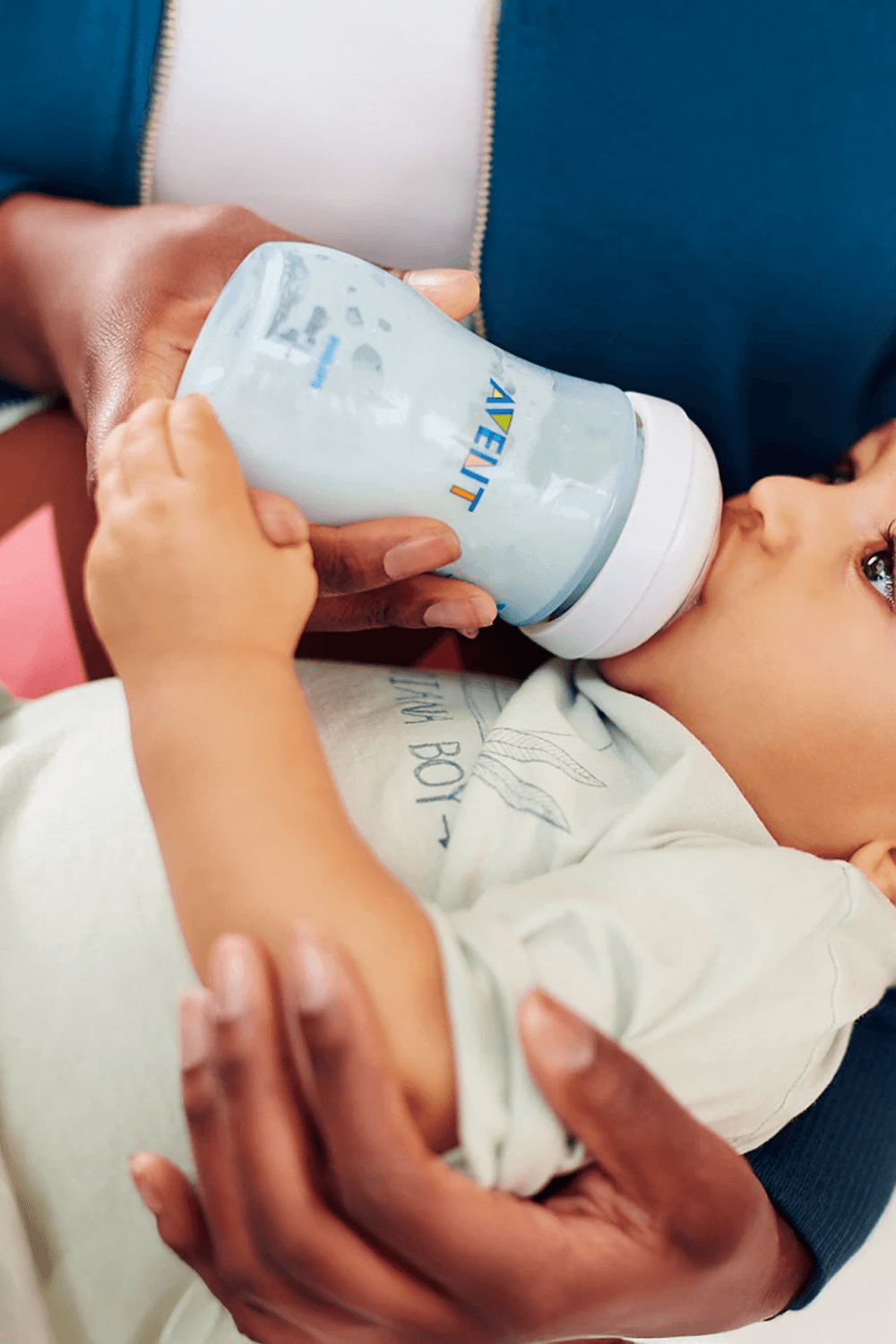 Philips Avent SCF 035/17 Natural PP Biberon 260 ml Tekli Mavi