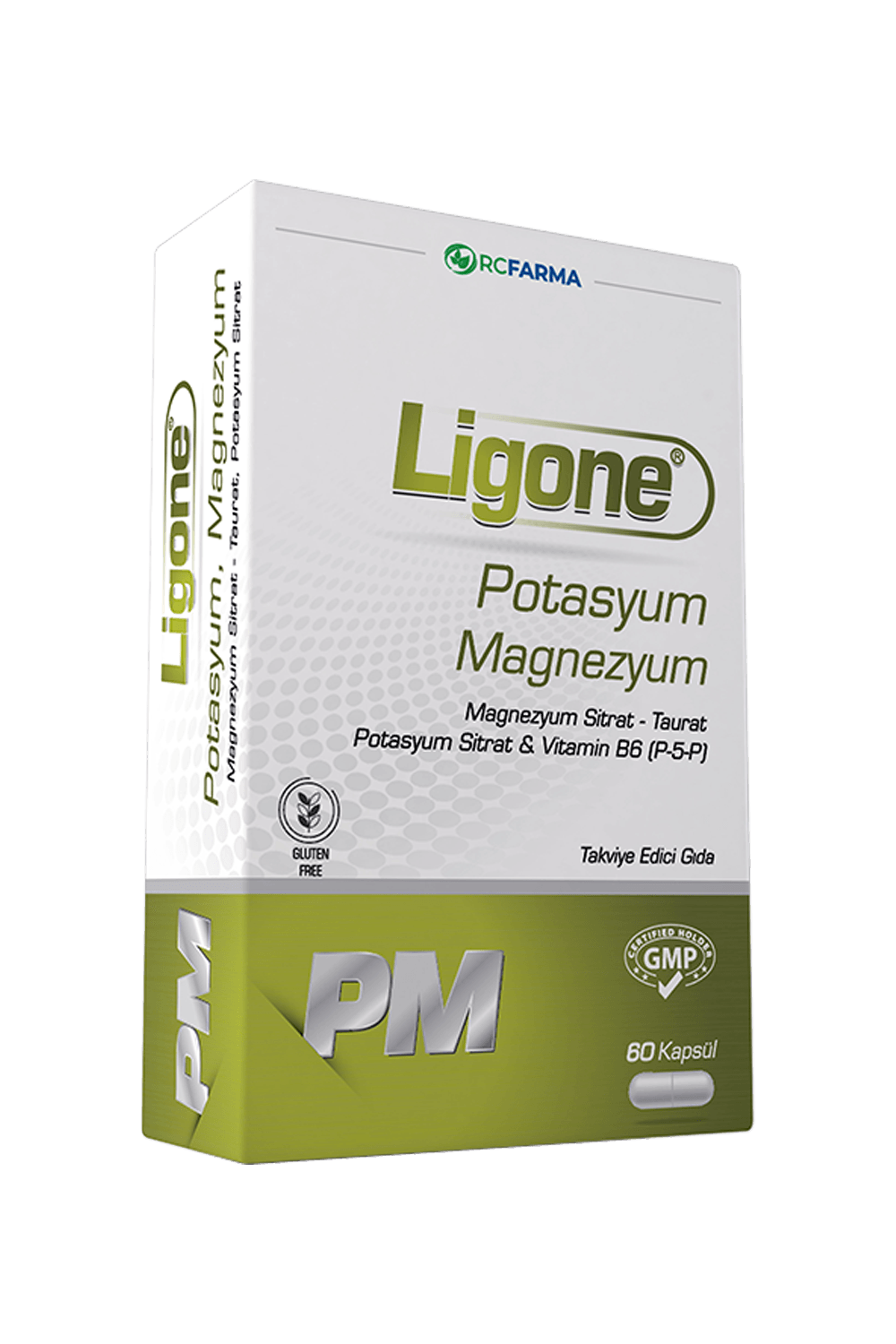 Ligone Potasyum Magnezyum 60 Kapsül