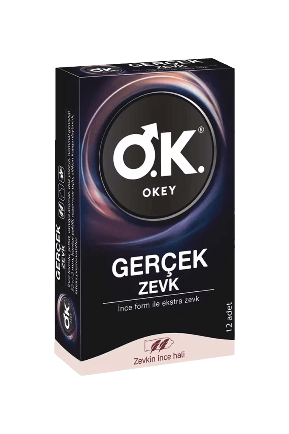 Okey Gerçek Zevk Prezervatif 12li