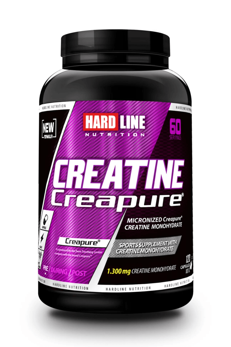 Hardline Creatine Creapure 120 Kapsül