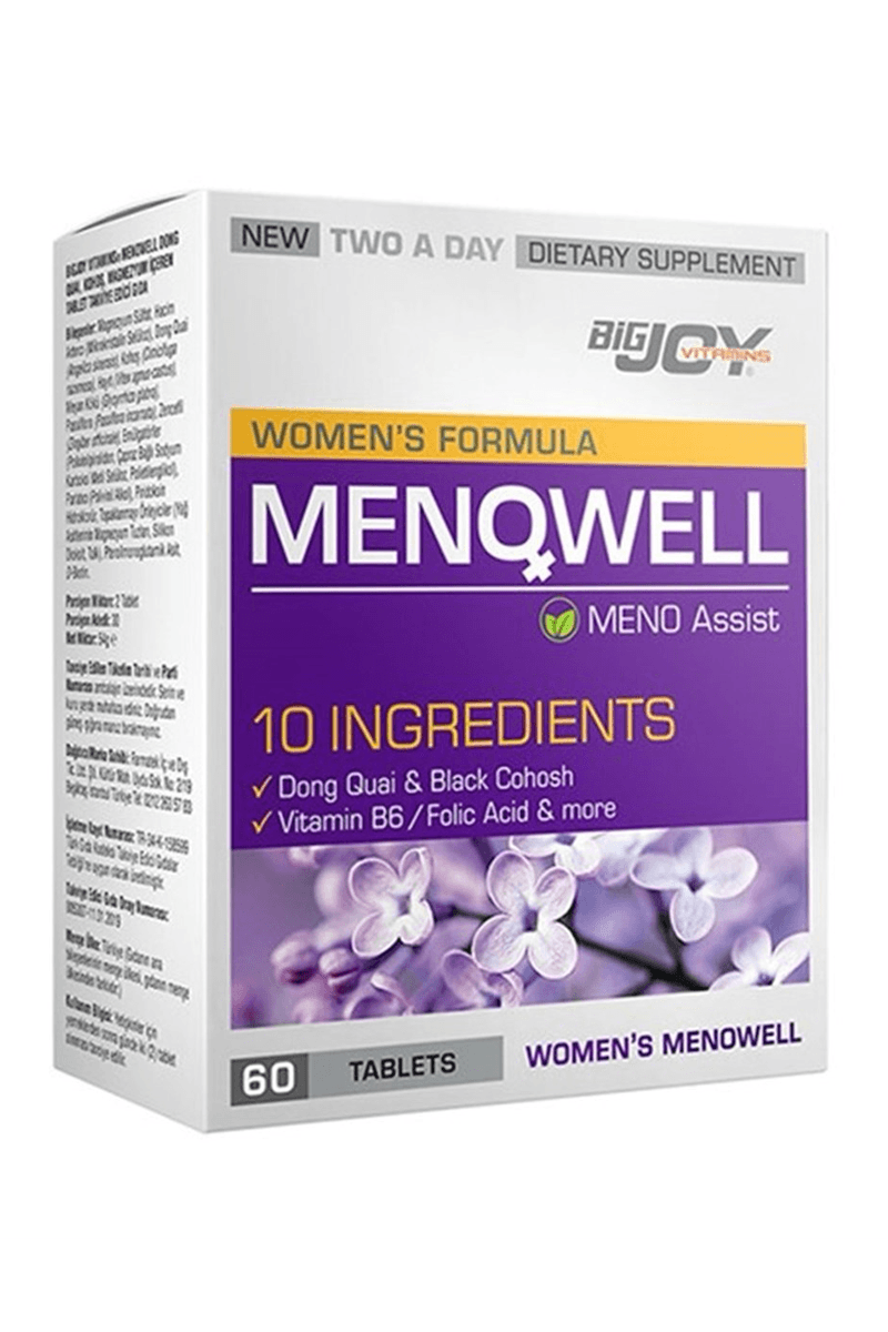 BigJoy Vitamins Menowell 60 Tablet