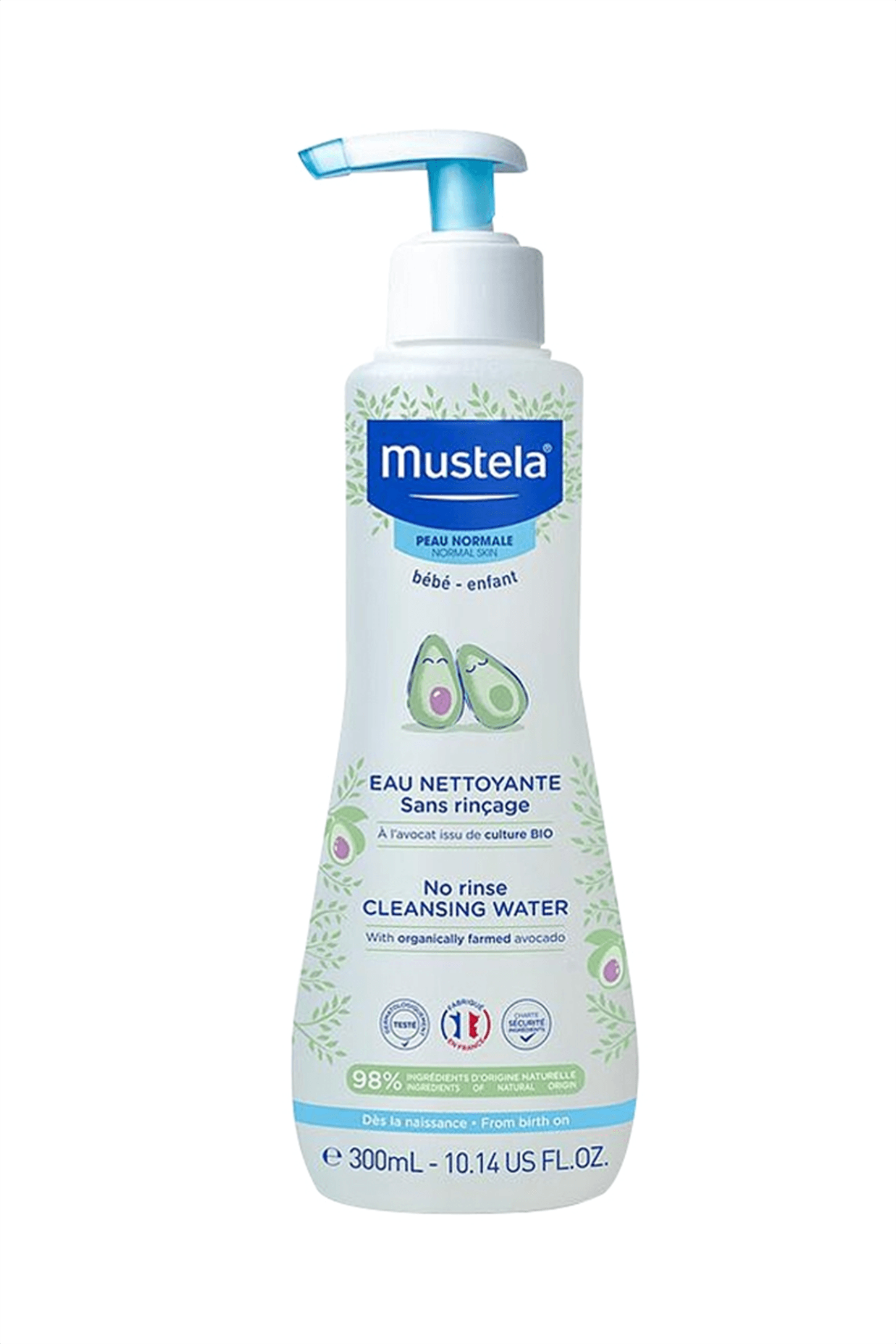 Mustela No Rise CLeansing Water 300 ml (Temizleme)