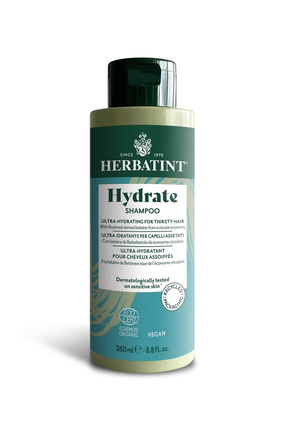 Herbatint Organik İçerikli Yoğun Nemlendirici (Hydrating) Şampuan 260 ml