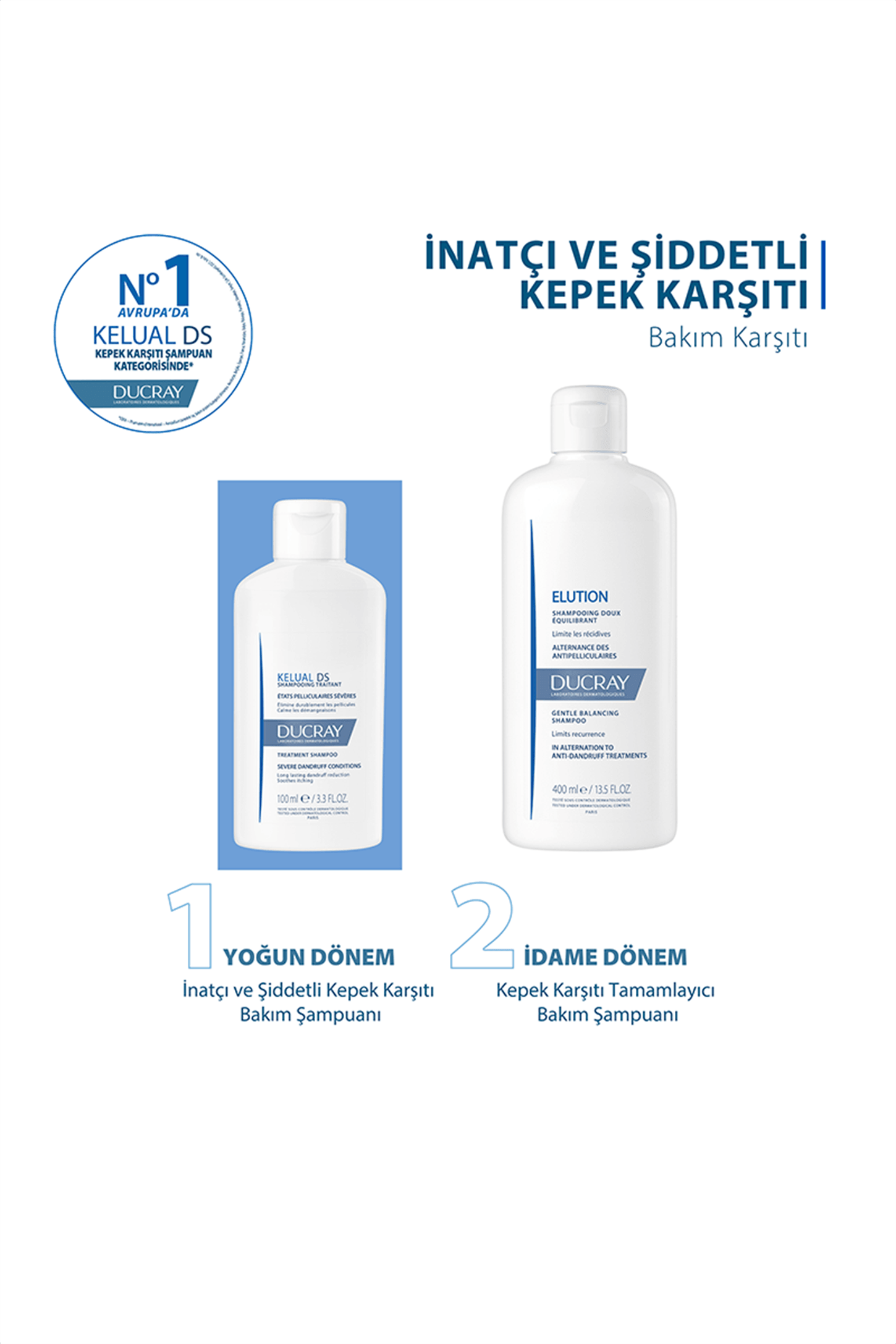 Ducray Kelual DS Şampuan 100 ml