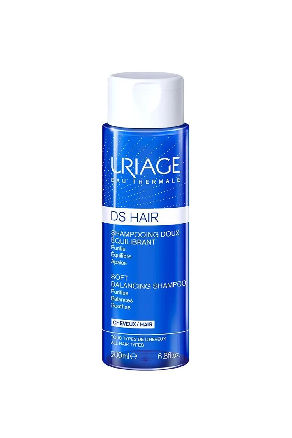 Uriage DS Hair Hassas Saç Derisi için Yumuşak Dengeleyici Şampuan 200 ml