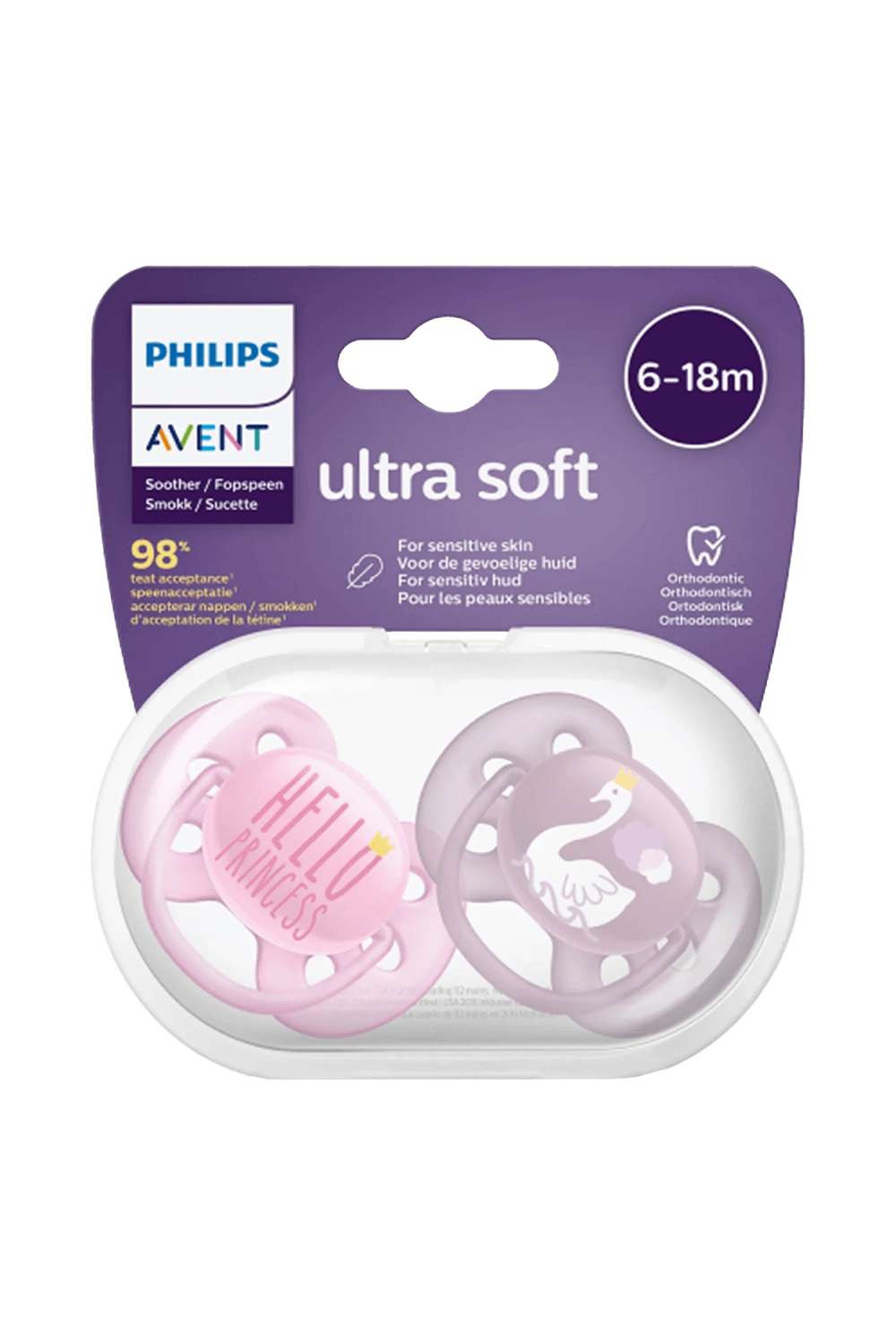 Philips Avent SCF 223/02 Ultra Soft Emzik 6-18 Ay Kız