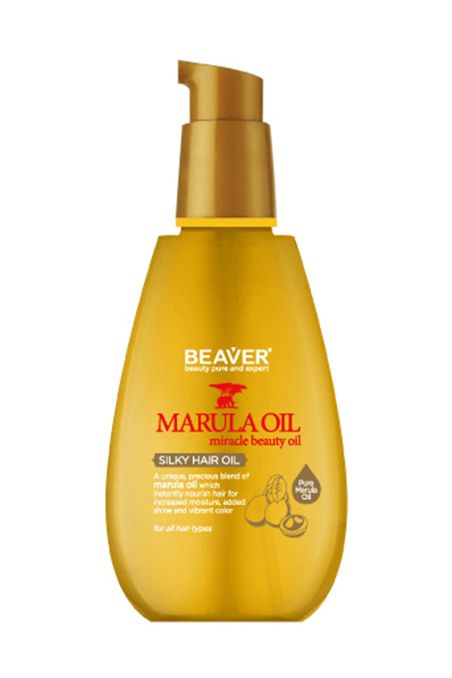 Beaver Marula Oil Silky Hair Oil 100 ml