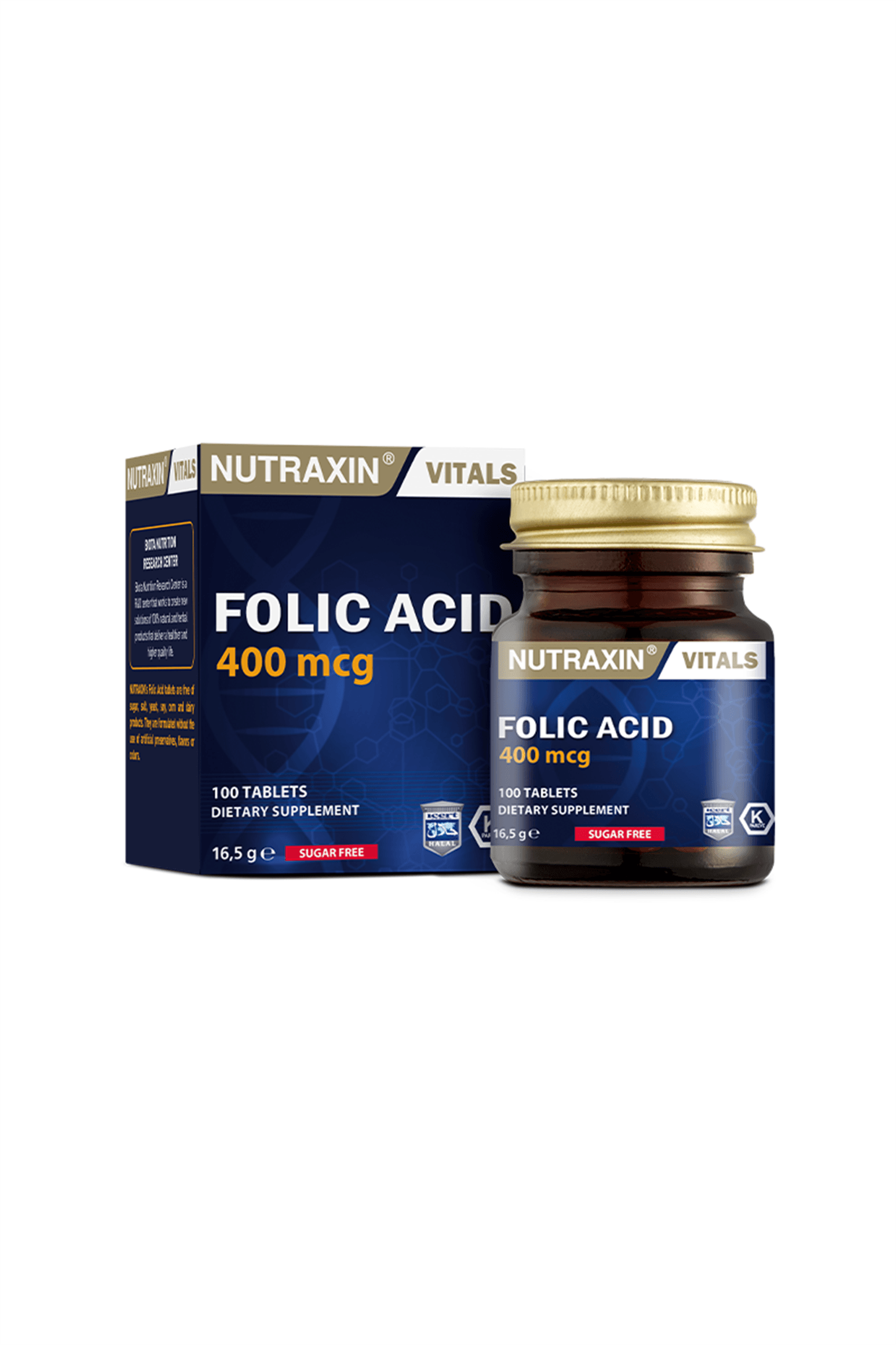 Nutraxin Folic Acid 100 Tablet